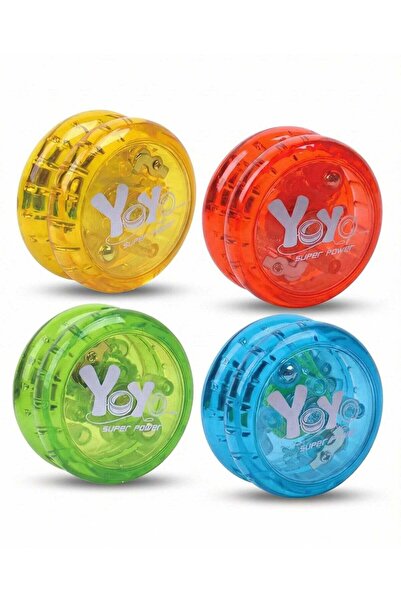 REZZOSS 4-Pack Light Up Yoyo for Kids & Beginners – LED Flashing Responsive Y...