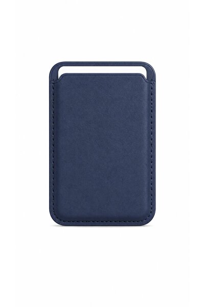 n noppax Micro Woven Wallet Leather Card Holder with Magsafe for iPhone