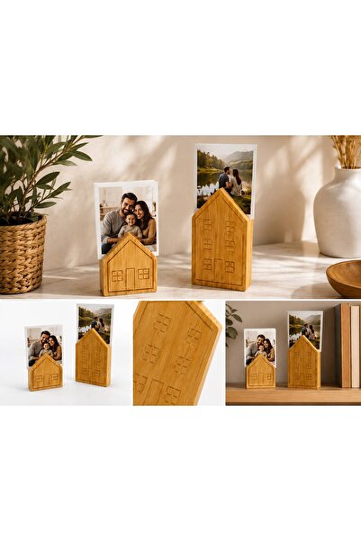 Coşev BAMBU EV DEKOR 2Lİ FOTOĞRAFLIK