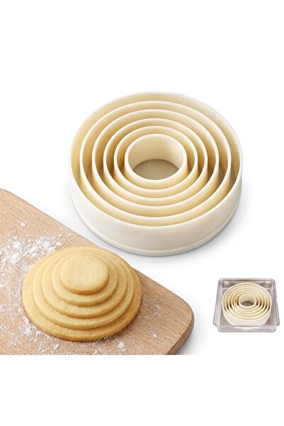 pratikpastacılık Volovan Set Boxed Flat - Daisy/Star/Snowflake/Circle/Drop/He...