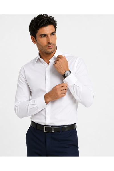 Slim Fit Koton Gömlek BEDEN: S-M-L-XL-XXL