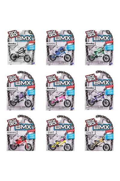 SORA GROUP Tech Deck BMX Bisiklet SPM-6028602 - 1 Adet Stokta Olan Gönderilir