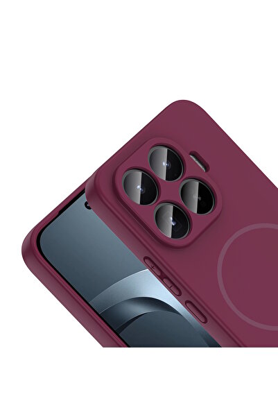 m.tk moveteck Xiaomi Mi 17T Pro Uyumlu Kılıf Lansman Magsafe Kamera Korumalı Içi Kadife Yumuşak Renkli Silikon Mat His Süet Kapak