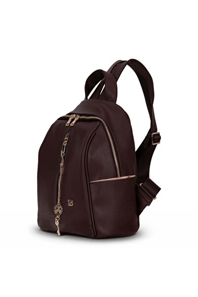 BloominBag Burkley Aveline Cocoa Brown Pu Leather Women's Backpack