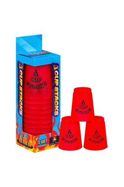 SORA GROUP Cup Stacks Cup Game - 2008Bşl - Color in Stock Will Be Sent