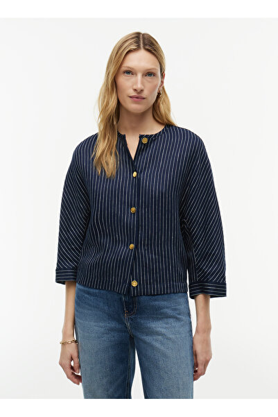 Tommy Hilfiger Mavi Kadın Bluz WW0WW510600BI