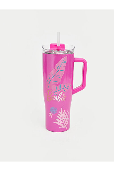 LC Waikiki Lcw Joy Mixed Barbie Printed Girls' Thermos 1000 ml