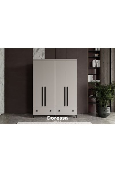 Doressa Living Arona 4 Kapılı Gardırop
