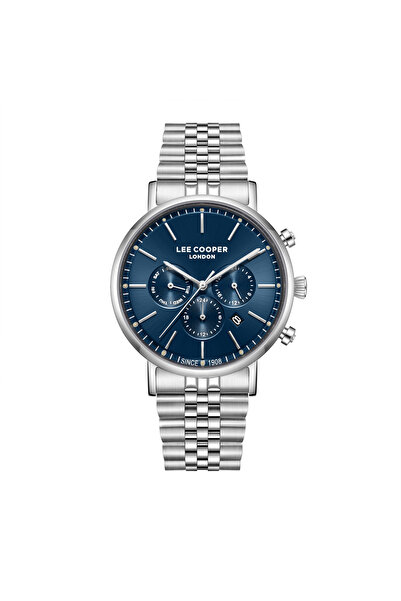 Lee Cooper Men's Multifunction Dark Blue Dial Watch - LC08372.390