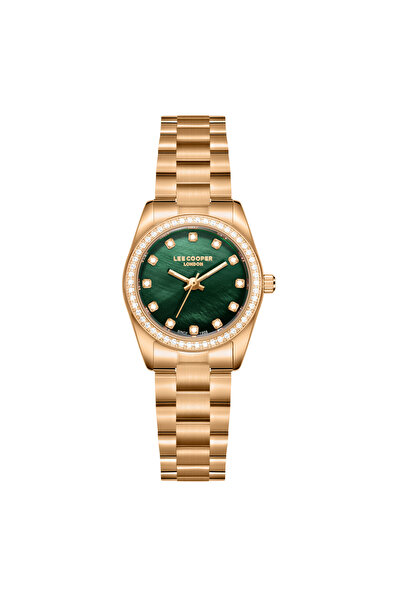 Lee Cooper Women's Analog Green Mop Dial Watch - LC08155.470