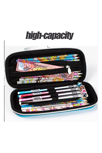 Zen Store 3D Racing Car Pencil Case for Kids | Hard Shell Large Capacity Zipp...