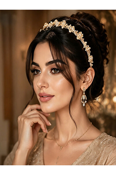 Take Two By Styli عصابة رأس مرصعة بالكريستال