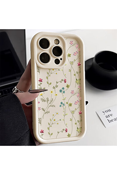 Choice28 iPhone17 2DG59 Soft TPU Flower Painted Phone Case For iPhone 17 16 P...