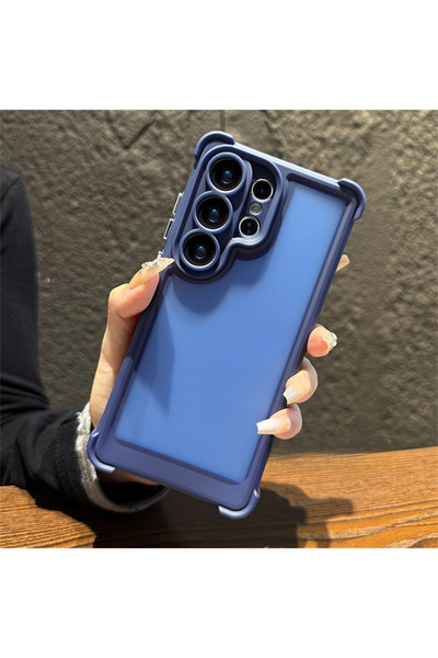 Choice35 Galaxy S25 Navy Blue Shockproof Bumper Armored Phone Case for S25 S2...