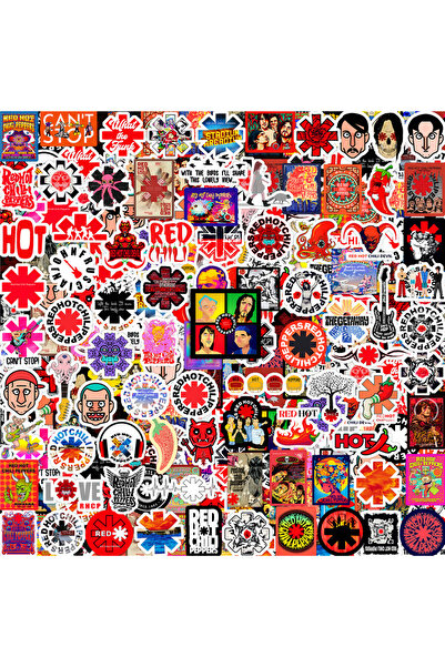 Choice 110Pcs 110Pcs Red Hot Chili Peppers Stickers Cartoon RHCP Decal for La...