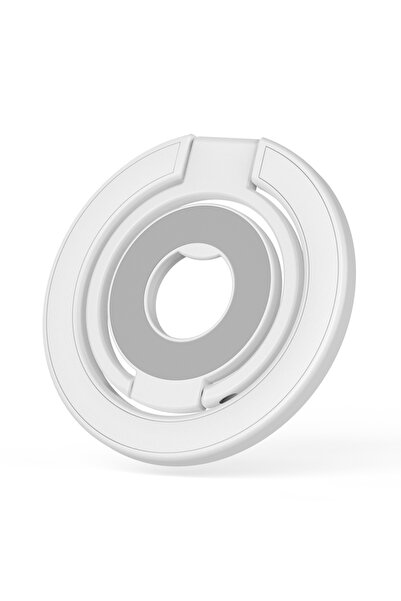 Choice7 B-White Double-sided Magnetic Cellphone Holder for Magsafe Portable F...