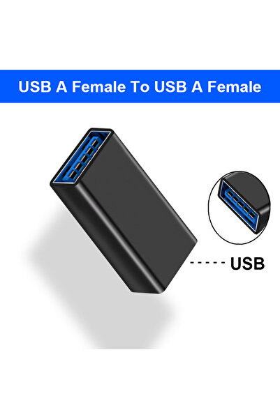 Choice3 A Female To A Female USB 3.0 OTG Type C Adapter USB C Male to USB-A M...