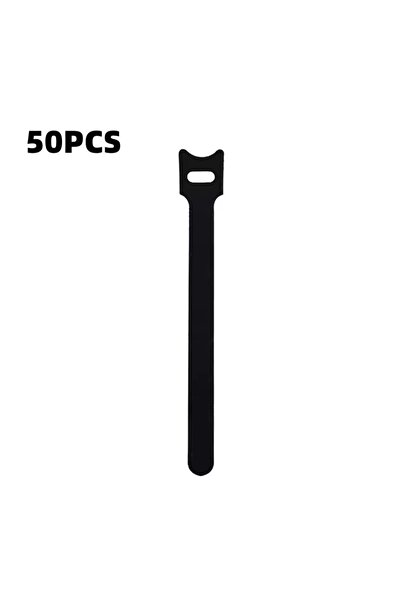 Choice7 50Pcs Black 10/30/50Pcs USB Cable Organizer Winder Ties Wire Manageme...