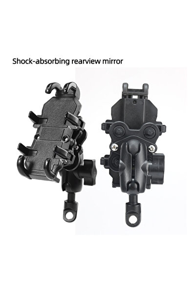 Choice1 Mirror-Style Universal Motorcycle Bike Handlebar Mobile Phone Holder ...