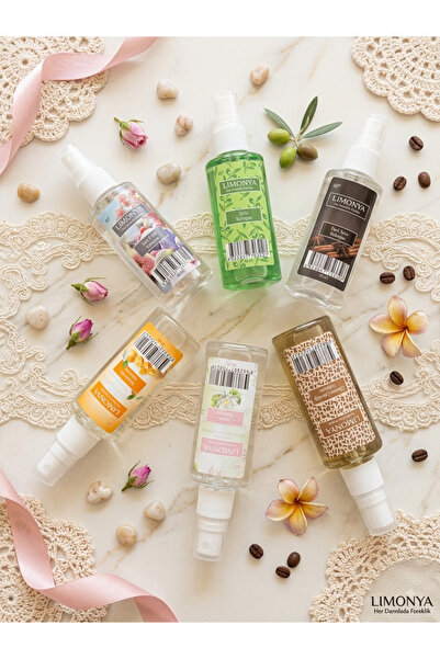 6'lı Mini Spray Cep Kolonya Seti - 60 ml Özel Esanslı Çeşitler