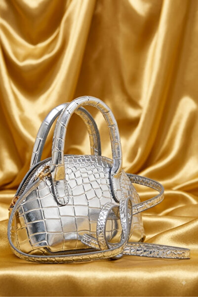 Gogoey Patent Leather Crocodile Pattern Crossbody Mini Hand and Shoulder Wome...