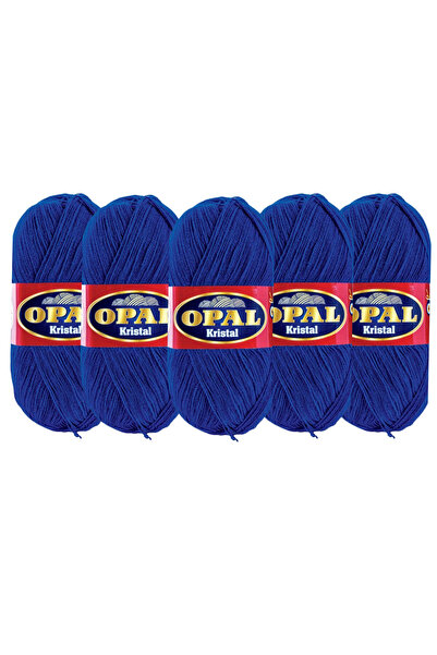 OPAL Кристална фиброва прежда, комплект от 5 броя, 100 гр, 450 м – Фибър за б...
