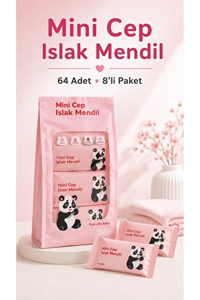 FLY LIFE Mini Cep Islak Mendil