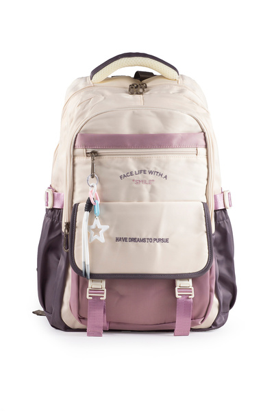 İMAKS Premium Imported Waterproof Fabric Multi-Compartment School, Sports, Tr...