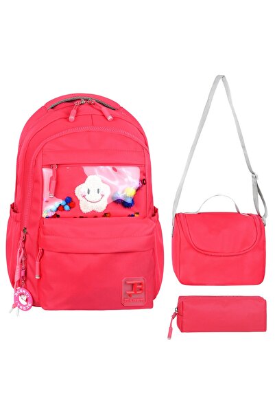 BÇ BEGATİ ÇANTA Ultra-Luxury Water-Resistant Girls' Embroidered Orthopedic Pr...