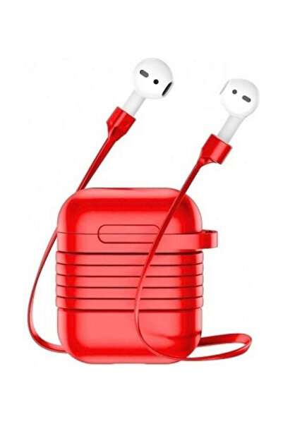 Promate Baseus Protective Carry Case For Apple AirPods Red