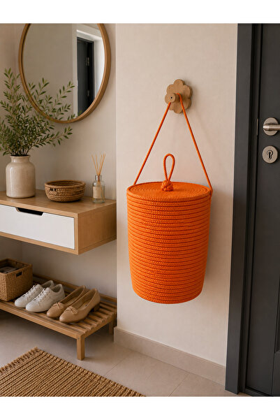 EGE ÖRGÜM Shoe Cover Basket 30X20 cm Bag Holder Hangable Shoe Cover Holder Mu...