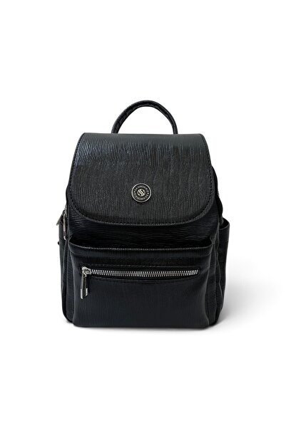 Sanmorris Women's Faux Leather, Multi-Compartment, Zippered, Stylish and Conv...