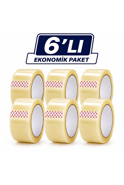YANARLAR PRO PLUS Hotmelt Şeffaf Koli Bandı 45x100 YD 6’lı Paket – Güçlü Yapı...