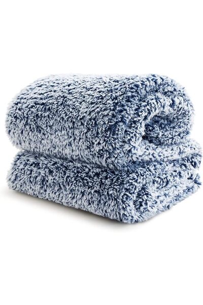BEDSURE Ultra Soft Throw Blanket, Fluffy Blankets & Throws - Fuzzy Sherpa Fau...