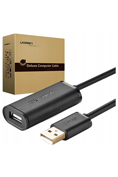 Ugreen Cablu USB 2.0 Activ, Prelungitor 5M pentru PC-uri, Televizoare