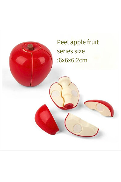 choice2 Apple Kid Pretend Play Kitchen Fun Cutting Fruits and Vegetables Food...