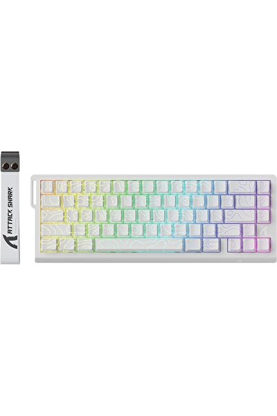 SiLabor X Attack Shark ATTACK SHARK X68HE RT Mechanical Gaming Keyboard 60% W...
