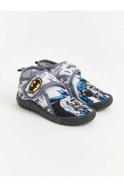 LC Waikiki LCW STEPS Gri Batman Baskılı Erkek Çocuk Panduf