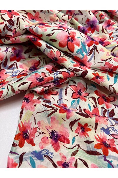 LUSSAMODA Organic Cotton Linen Patterned Draped Fabric Special Design Dress, ...