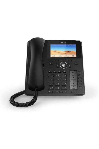 Snom D785N VoIP Desk Phone - 4.3-Inch TFT Color Display,12 SIP Accounts,Dual ...