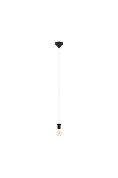 OEM Pendul vintage Eglo Capoliveri-E E27 max. 1x40W, negru