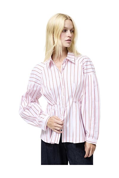 French Connection Women Cambria Dobby Pleat Shirt