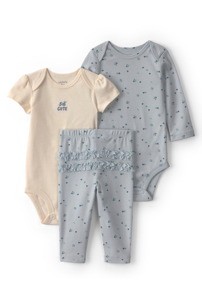 Carter's Baby Girl Top and Bottom Set Newborn-24 Months Blue