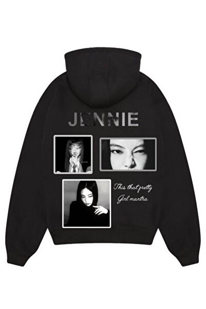 SVART WEAR Jennie Printed Hooded 100% Cotton Kids Sweatshirt