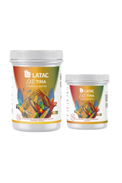 Latac EXOTINA 500gr – Συμπλήρωμα Βιοτίνης για Πτέρωμα, Δέρμα, Ράμφος & Νύχια ...