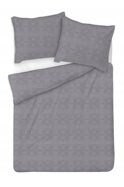 Matex Lenjerie de pat din satin 160x200 EXCLUSIVE Gri cenușiu