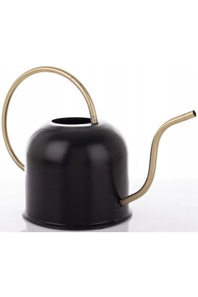 NO BRAND STRUCIUL VAZON DE 22 CM DIN METAL NEGRU PENTRU UDAREA FLORILOR, DECO...