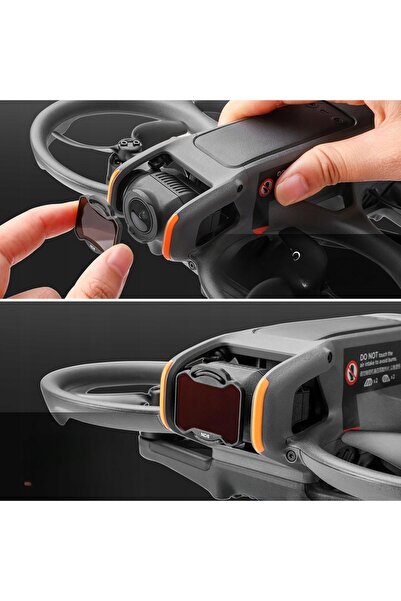 NO BRAND Set de filtre pentru lentilele dronei DJI Avata 2, 5 piese (UV/ND8/N...