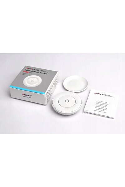 NO BRAND Buton rotund cu indicator luminos Mi-Light K3S Mono/CCT Alb