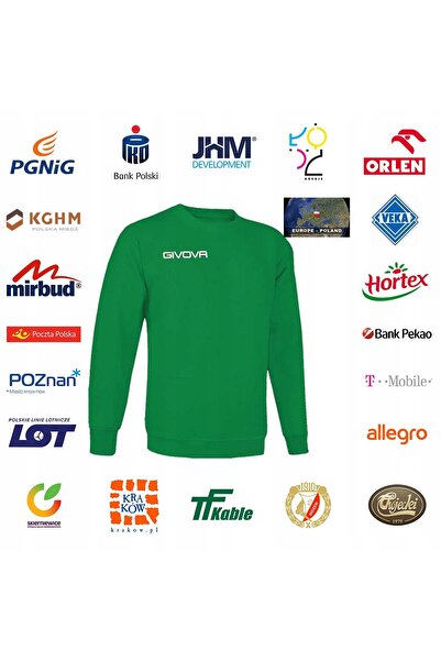 Givova Hanorac bărbătesc din fleece sport G/COLLO MA019 verde